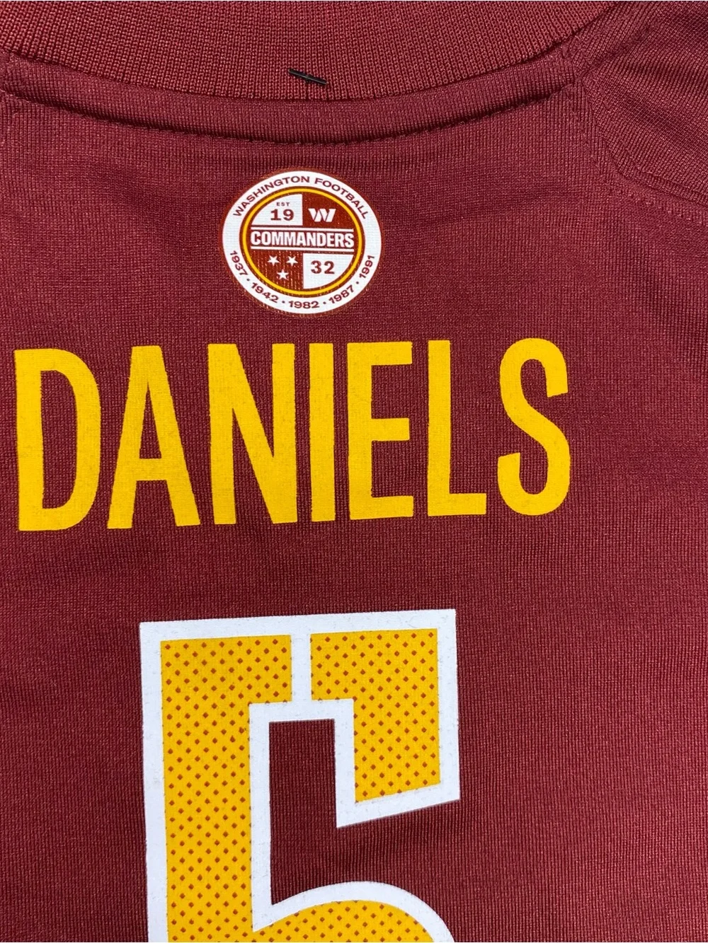 Nike Jayden Daniels #5 Washington Commanders Youth 3T Jersey NWT NFL On-Field